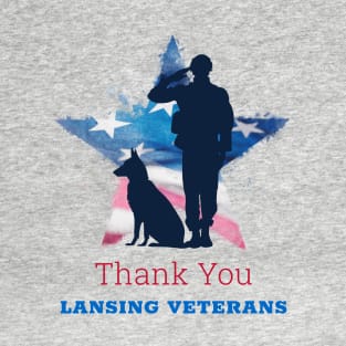 Thank You Lansing Veterans T-Shirt